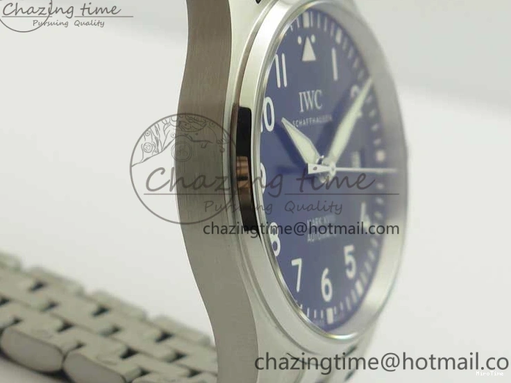 MIROTIME 0501 TimelessDesign Mark XVIII IW327016 Le Petit Prince MKS 1:1 Best Edition Blue Dial On SS Bracelet MIYOTA 9015 V 7206